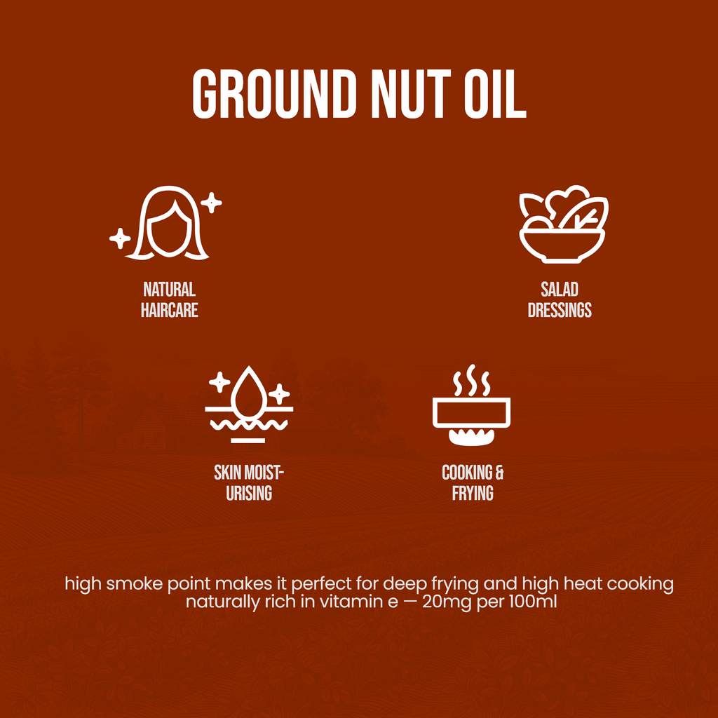 Groundnut Cold pressed oil