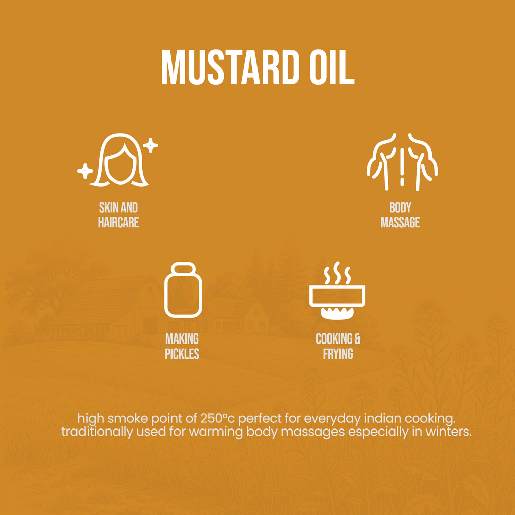 Mustard Cold pressed oil