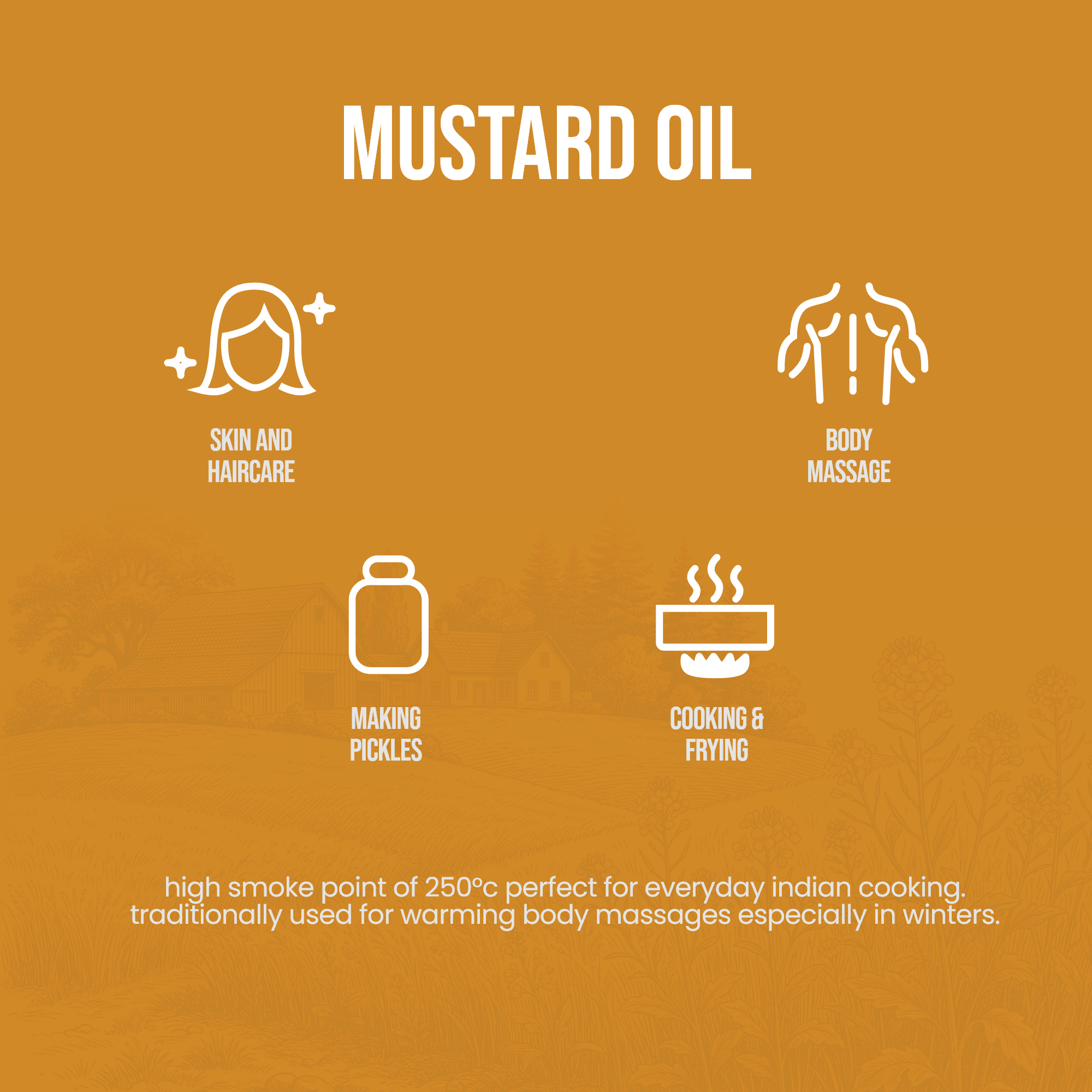 Mustard Cold pressed oil