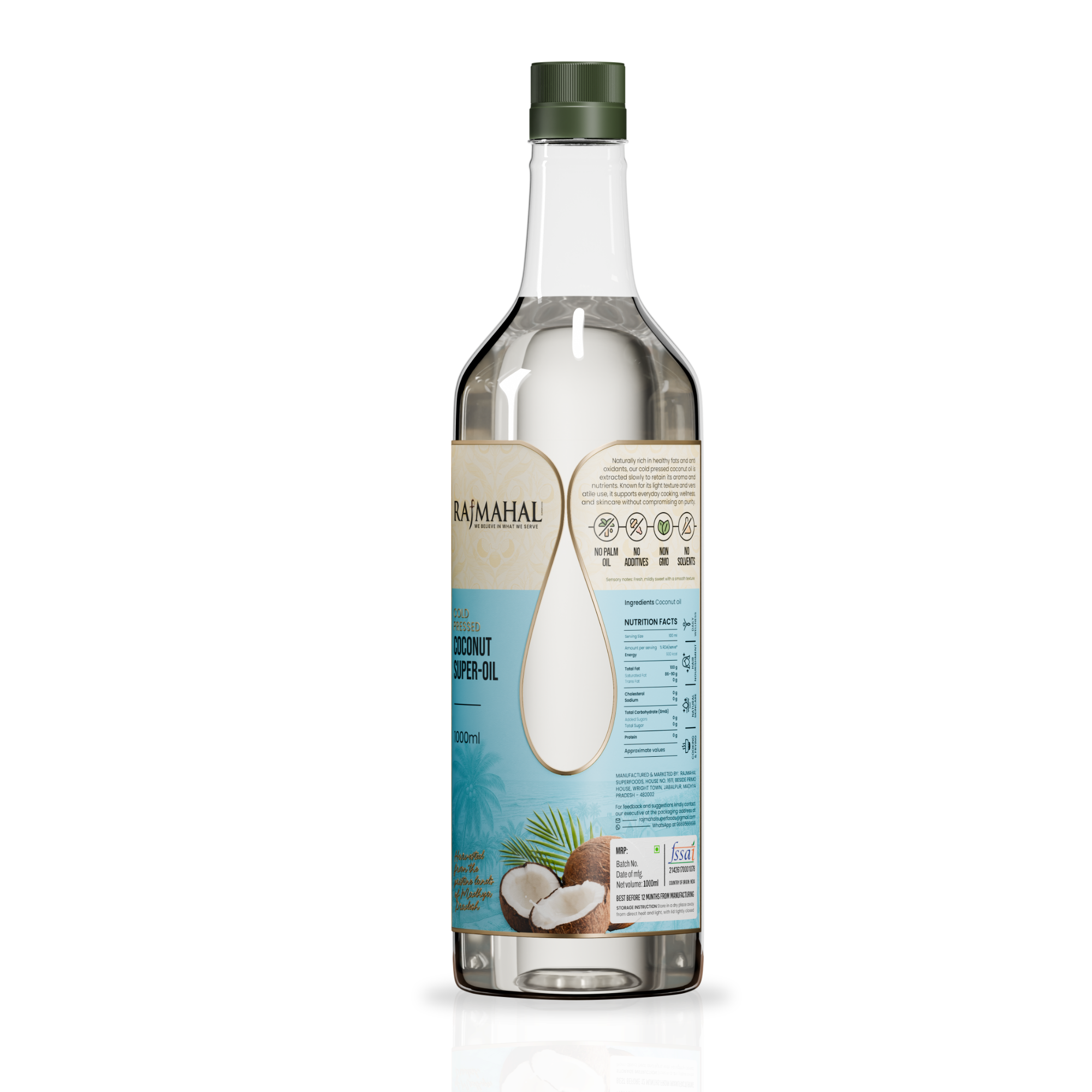 Coconut Cold Pressed Oil